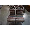 Image 1 : 2 METAL FRAMED CHAIRS
