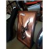 Image 2 : Carved copper antelope wall hanging