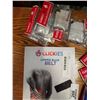 Image 2 : NEW LOWER BACK THERAPY BELT AND LOT OF REUSABLE HEAT IN A CLICK PADS, RETAIL $14.99 EACH