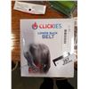 Image 2 : NEW LOWER BACK THERAPY BELT AND LOT OF REUSABLE HEAT IN A CLICK PADS, RETAIL $14.99 EACH
