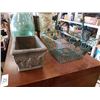 Image 2 : Lot of unique planters, bucket, basket and vase