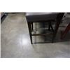 Image 2 : PAIR OF LEATHER SEAT BAR STOOLS