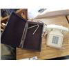 Image 2 : Vintage push botton phone and wood case with nutcracker