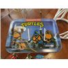 Image 2 : NINJA TURTLES SERVING TRAY, FIGURES, NEOPETS DECKS AND HOTWHEELS CAR