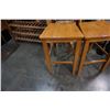 Image 2 : 2 MAPLE BAR STOOLS