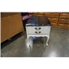 Image 6 : PAINTED FRENCH PROVINCIAL 1 DRAWER NIGHTSTAND