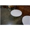 Image 2 : Two round painted end tables