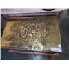 Image 2 : LARGE BRASS FIREBOX