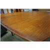 Image 3 : TEAK DINING TABLE