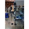 Image 1 : 2 Decorative metal adjustable size hanging basket holders