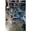 Image 1 : Decorative metal three tier umbrella plant pot holder