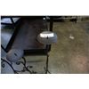 Image 2 : 3 black decorative metal candle stands