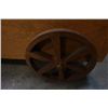 Image 2 : Decorative wood 4 wheel cart