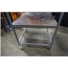 Image 3 : METAL ROLLING KITCHEN CART