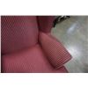 Image 2 : STRIPED WINGBACK CHAIR