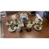 Image 1 : 15 PIECE CAPODIMONTE TEA SERVICE SET MADE IN ITALY