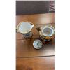 Image 8 : 15 PIECE CAPODIMONTE TEA SERVICE SET MADE IN ITALY