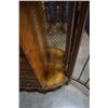 Image 2 : ANTIQUE GLASS DOOR DISPLAY CABINET
