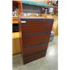 Image 1 : 4 DRAWER LATERAL FILING CABINET 57 INCHES TALL