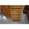 Image 1 : OAK 7 DRAWER WARDROBE