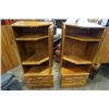 Image 2 : PAIR OF OAK SIDE CABINETS