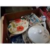 Image 2 : TRAY OF LIDDED TUREEN, COLLECTOR PLATES