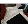 Image 2 : 2 vintage wall sconce lights and two customizable framed chalk boards
