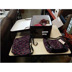 Case of ladies handbags and purses