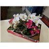 Image 1 : Lot of decorative flower arrange ments