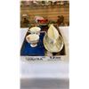 Image 1 : MYOTT GRAVY BOAT AND TRAY, 2 CHINA TEACUPS, PLATTERS AND VINTAGE IRON