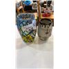 Image 1 : POTTERY VASE AND ART GLASS VASE
