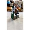 Image 1 : Cast iron door stop figure