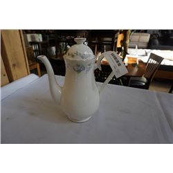 ROYAL ALBERT COFFEE POT FOR ALL SEASONS MORNING GLORY BONE CHINA