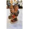 Image 7 : HUMMEL FIGURE, BALLOON MUSIC BOX AND GLASS BELL