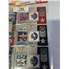 Image 3 : SET OF 6 NHL SERIES 3 2002 STAMP CARDS TIM HORTON, GUY LAFLEUR, HOWIE MOREZ, GLEN HULL, RED KELLY, P