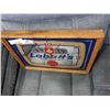 Image 2 : LABATTS MIRRORED CLOCK ADVERT - CRACKED