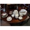 Image 1 : 37 PIECES MADE IN CANADA SOVEREIGN POTTERIES EARTHENWARE AND CHINA SAUCERS AND CUPS