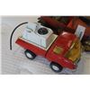 Image 2 : VINTAGE WOOD AND METAL CARS, TONKA TRUCK - ONE CAR AS IS