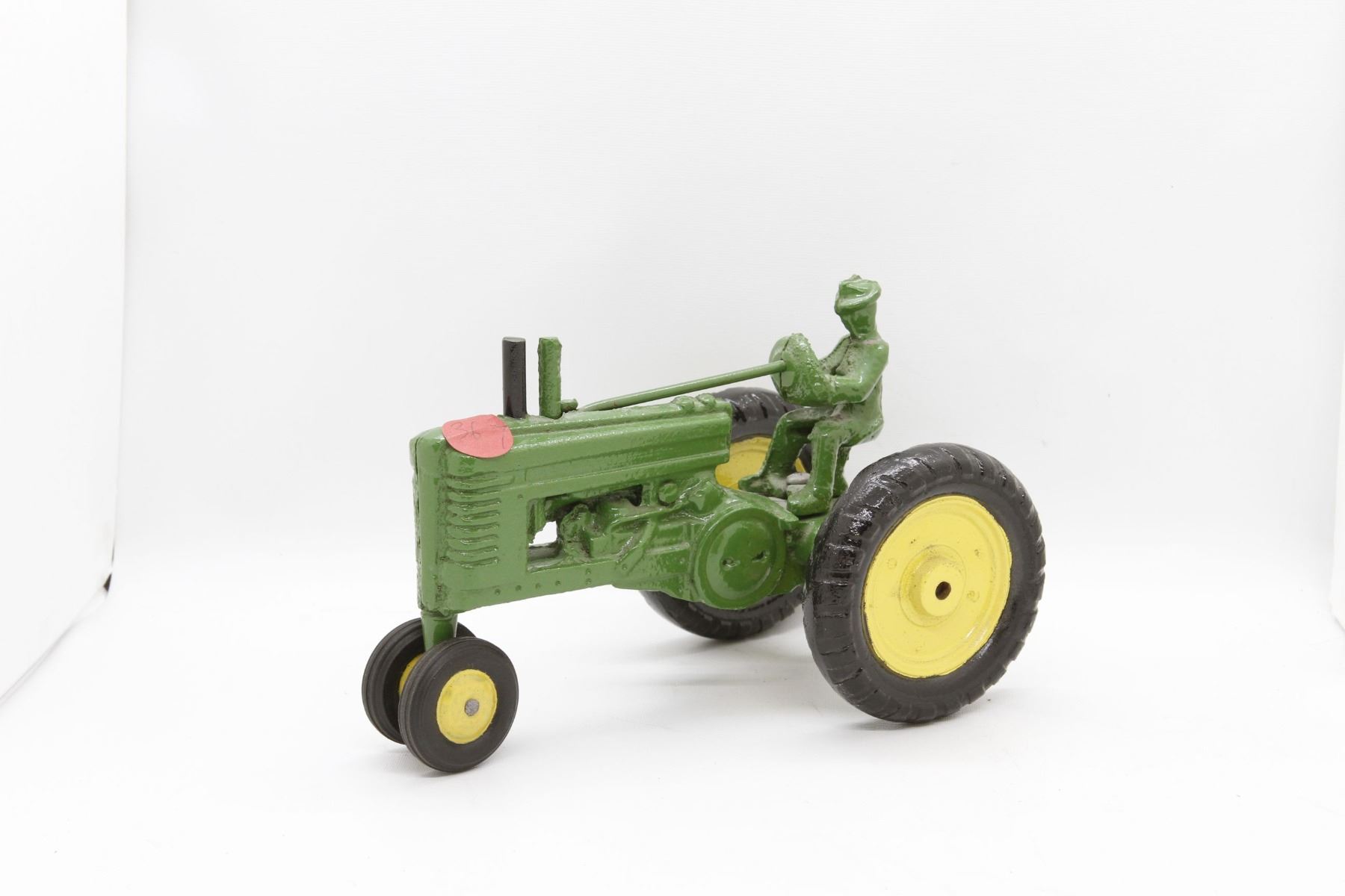 John Deere toy tractor cast iron