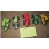 Image 1 : Five 1/64, 4 wheel drive tractors