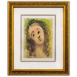 Salvador Dali- Original Color Woodcut on B.F.K. Rives Paper "Purgatory 10"