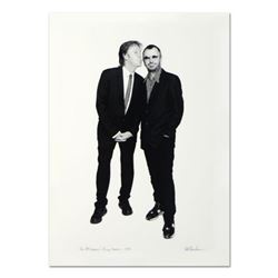 Rob Shanahan, "Paul McCartney & Ringo Starr" Hand Signed Limited Edition Giclee with Certificate of 