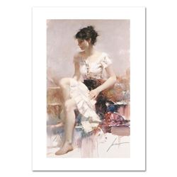 Pino (1939-2010) "White Lace" Limited Edition Giclee. Numbered and Hand Signed; Certificate of Authe