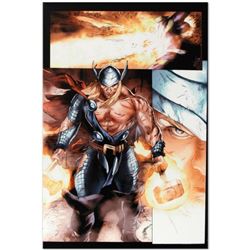 Marvel Comics "Secret Invasion: Thor #3" Numbered Limited Edition Giclee on Canvas by Doug Braithwai