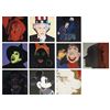 Image 1 : Andy Warhol- 10 Screenprints in colors, (all with diamond dust except Dracula) "Myth"
