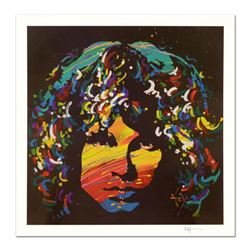 KAT, "Jim Morrison" Limited Edition Lithograph, Numbered and Hand Signed with Certificate of Authent