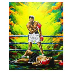 Dimitry Turchinsky- Original Oil on Canvas "Ali is Exhausted"