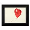 Image 1 : Mr. Brainwash, "Follow Your Love - Black Frame" Framed Limited Edition Silk Screen. Hand Signed and 
