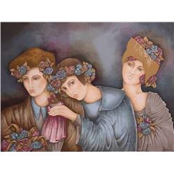 Haya Ran- Original Serigraph "Brides maids"