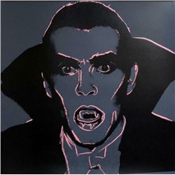 Andy Warhol- Screenprint in colors "Dracula, 1981"